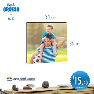 bastidores 30×30 incluye fotografía