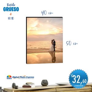 bastidores 40×50 incluye fotografía