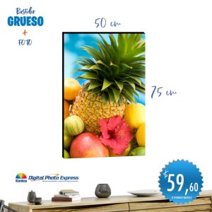 bastidores 50×75 incluye fotografía