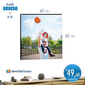 bastidores 60×60 incluye fotografía