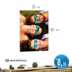 impresión de fotos 30x40 cm