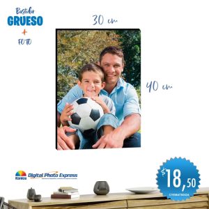 bastidores 30×40 incluye fotografía