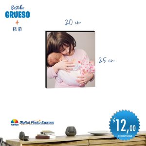 bastidores 20×25 incluye fotografía