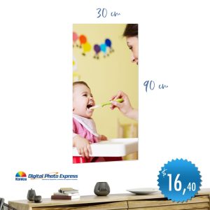 impresión de fotos 30 x 90 cm