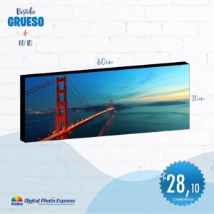 bastidores 30×60 incluye fotografía
