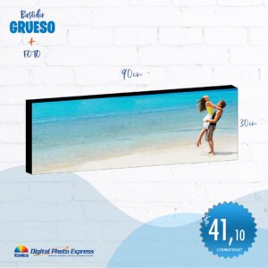 bastidores 30×90 incluye fotografía