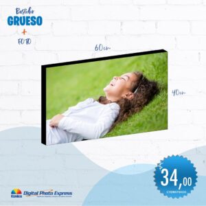 bastidores 40×60 incluye fotografía