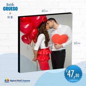 bastidores 60×60 incluye fotografía