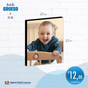 bastidores 20×25 incluye fotografía