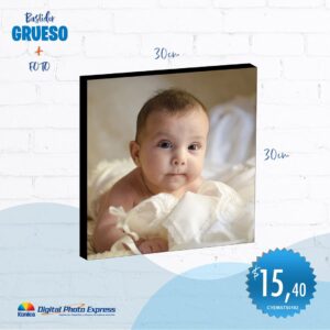 bastidores 30×30 incluye fotografía