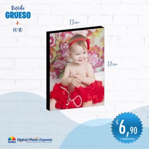 bastidor 13×18 cm incluye fotografía