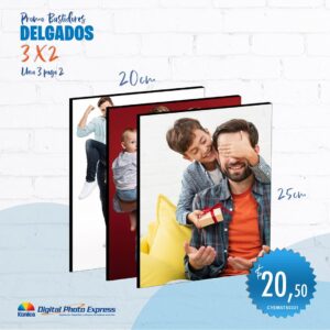 promo bastidores delgados 3×2 – 20x25cm