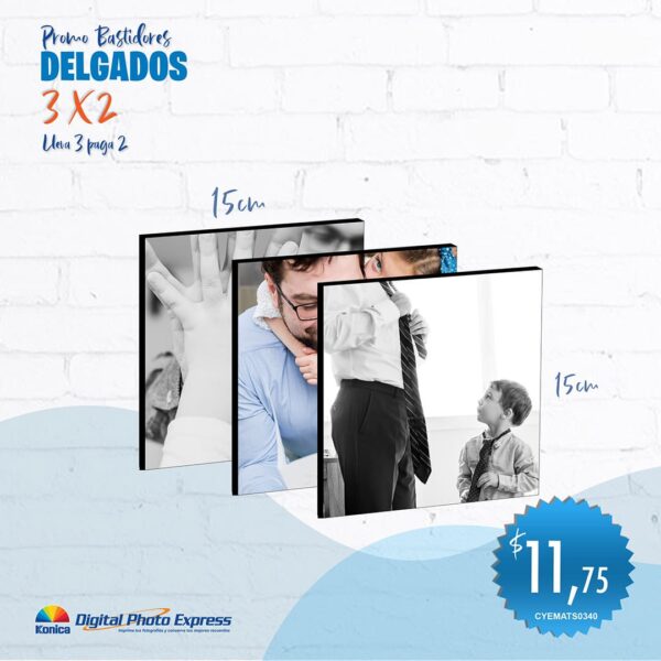 promo bastidores delgados 3×2 – 15x15cm