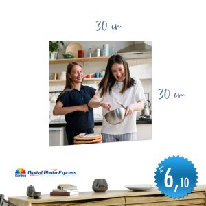 impresión de fotos 30x30 cm