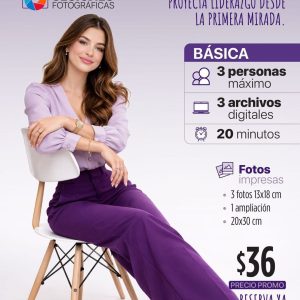 sesión fotográfica – básica