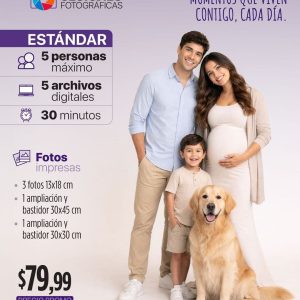 sesión fotográfica – estándar