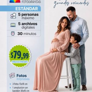 sesión fotográfica – estándar