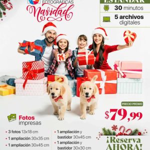 sesión fotográfica – estándar