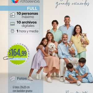 sesión fotográfica – full