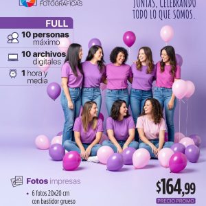 sesión fotográfica – full