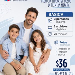 sesión fotográfica – básica
