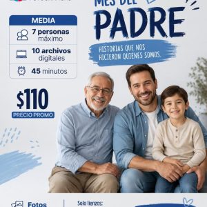 sesión fotográfica – media