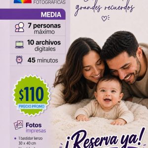 sesión fotográfica – media