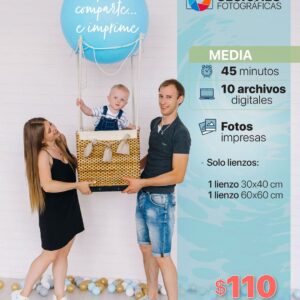 sesión fotográfica – media