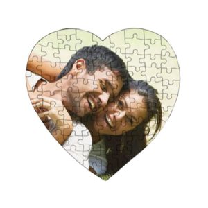 Rompecabezas personalizado con fotografía de pareja