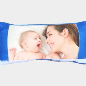 Almohada con sublimación de bebé y mamá