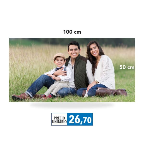 impresión de fotos 50 x 100 cm