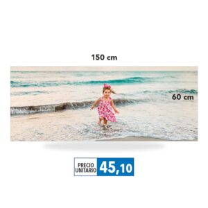 impresión de fotos 60 x 150 cm