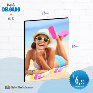 bastidor delgado 13x18 cm incluye fotografía