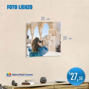Foto lienzo 30x30cm
