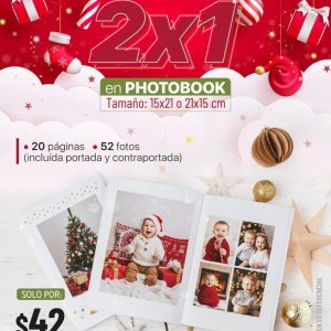 promo 2x1 en photobook