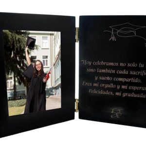 marco de madera personalizado (doble vista)