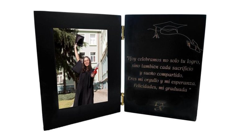 marco de madera personalizado (doble vista)