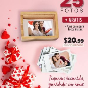 Promo 3R 25 fotos instax 5x8cm