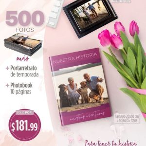 Promo 5R 500 fotos tamaño 13x18cm