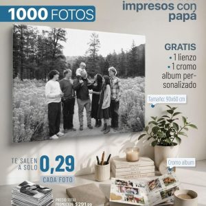 promo 1000 fotos 4r tamaño 10x15cm + enchapado de 6 fotos + fotos profesionales en estudio