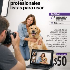 sesión fotográfica – digital