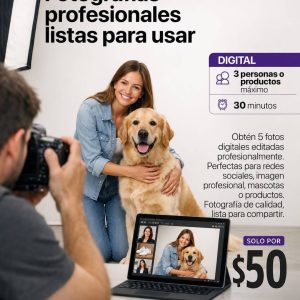 sesión fotográfica – digital