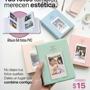 Álbum 64 fotos pvc