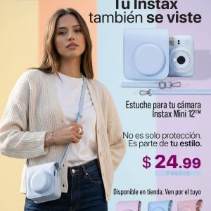 estuche para cámara intax mini 12