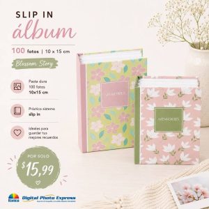 blossom story slip in álbum for 100 photos 10x15cm