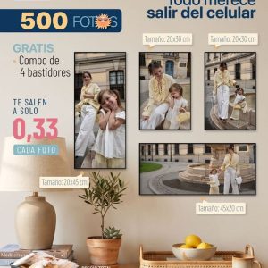 500 Fotos 4R