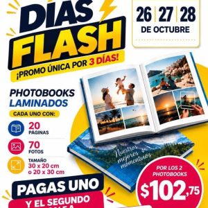 ¡días flash! 26, 27 y28 de octubre